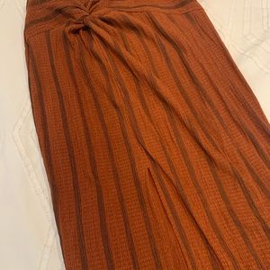 Striped Business Casual Skirt